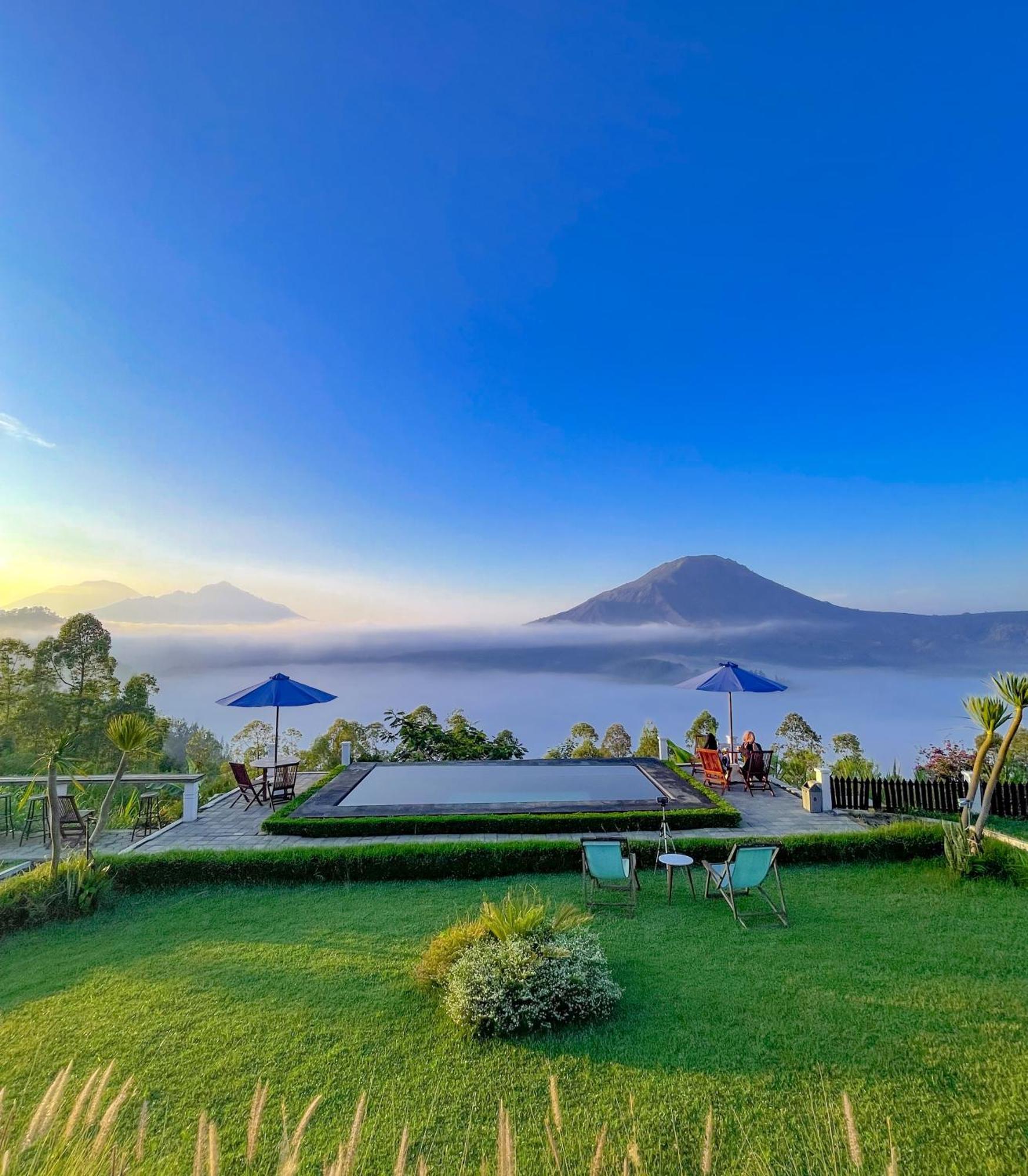 Baturaja  Pinggan Caldera Bed & Breakfast エクステリア 写真